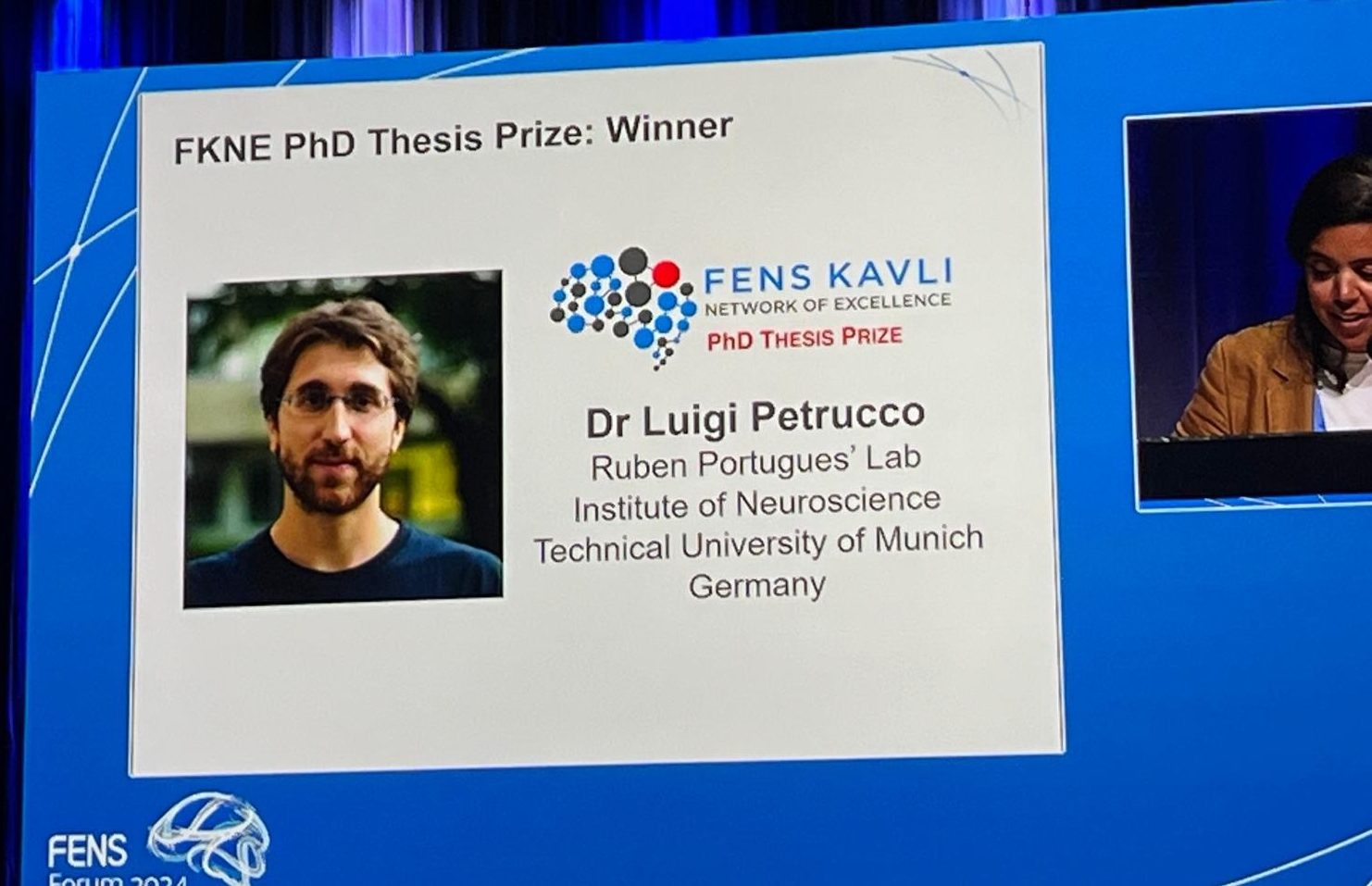 FENS-Kavli PhD Thesis Prize for Luigi